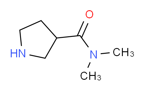 CAS No. 1070978-59-4, N,N-Dimethylpyrrolidine-3-carboxamide