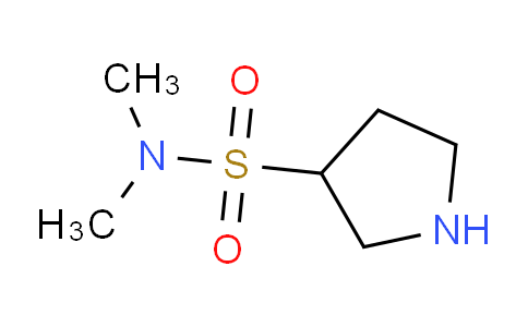 CAS No. 1206969-17-6, N,N-Dimethylpyrrolidine-3-sulfonamide