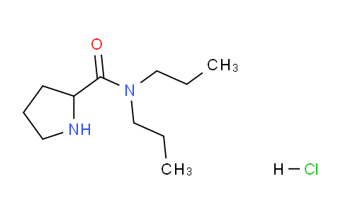 CAS No. 1236263-40-3, N,N-Dipropylpyrrolidine-2-carboxamide hydrochloride