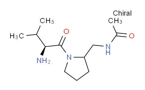 CAS No. 1354024-41-1, N-((1-((S)-2-Amino-3-methylbutanoyl)pyrrolidin-2-yl)methyl)acetamide