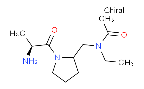 CAS No. 1354025-43-6, N-((1-((S)-2-Aminopropanoyl)pyrrolidin-2-yl)methyl)-N-ethylacetamide