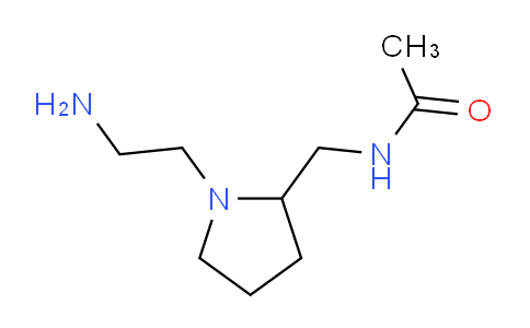 CAS No. 1353958-03-8, N-((1-(2-Aminoethyl)pyrrolidin-2-yl)methyl)acetamide