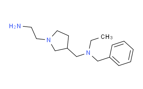 CAS No. 1353947-68-8, N-((1-(2-Aminoethyl)pyrrolidin-3-yl)methyl)-N-benzylethanamine