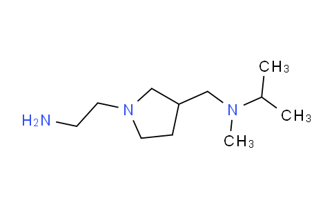 CAS No. 1353983-61-5, N-((1-(2-Aminoethyl)pyrrolidin-3-yl)methyl)-N-methylpropan-2-amine