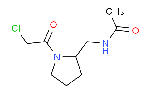 CAS No. 1353978-34-3, N-((1-(2-Chloroacetyl)pyrrolidin-2-yl)methyl)acetamide