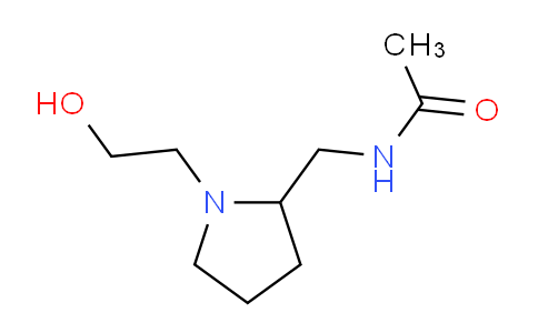 CAS No. 1353976-71-2, N-((1-(2-Hydroxyethyl)pyrrolidin-2-yl)methyl)acetamide