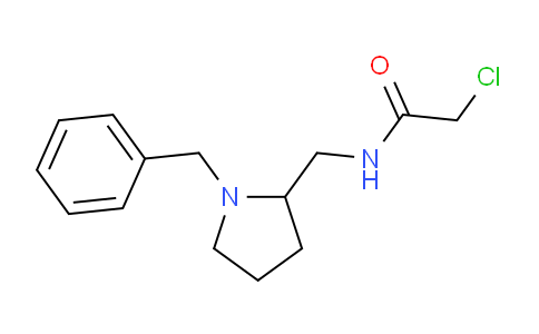CAS No. 1353963-57-1, N-((1-Benzylpyrrolidin-2-yl)methyl)-2-chloroacetamide