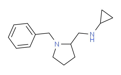 CAS No. 1341470-09-4, N-((1-Benzylpyrrolidin-2-yl)methyl)cyclopropanamine