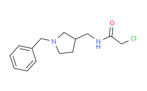 CAS No. 1353981-82-4, N-((1-Benzylpyrrolidin-3-yl)methyl)-2-chloroacetamide