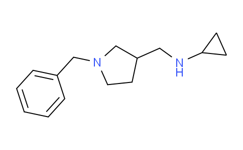CAS No. 91189-13-8, N-((1-Benzylpyrrolidin-3-yl)methyl)cyclopropanamine