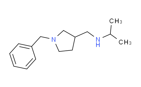 CAS No. 91189-15-0, N-((1-Benzylpyrrolidin-3-yl)methyl)propan-2-amine