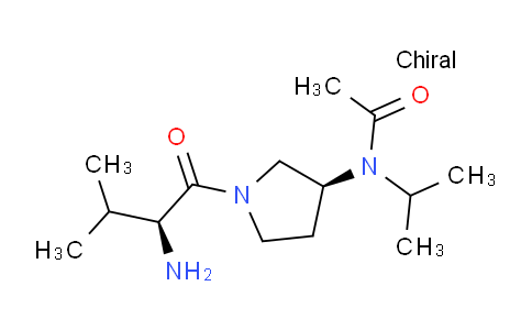 CAS No. 1401665-79-9, N-((S)-1-((S)-2-Amino-3-methylbutanoyl)pyrrolidin-3-yl)-N-isopropylacetamide