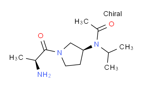 CAS No. 1401667-88-6, N-((S)-1-((S)-2-Aminopropanoyl)pyrrolidin-3-yl)-N-isopropylacetamide