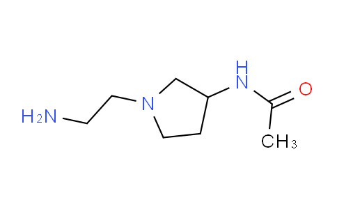CAS No. 477576-35-5, N-(1-(2-Aminoethyl)pyrrolidin-3-yl)acetamide