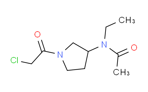 CAS No. 1353973-49-5, N-(1-(2-Chloroacetyl)pyrrolidin-3-yl)-N-ethylacetamide