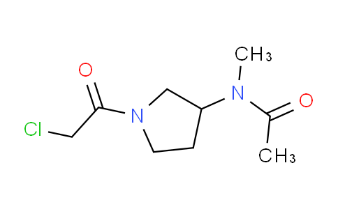CAS No. 1353946-89-0, N-(1-(2-Chloroacetyl)pyrrolidin-3-yl)-N-methylacetamide