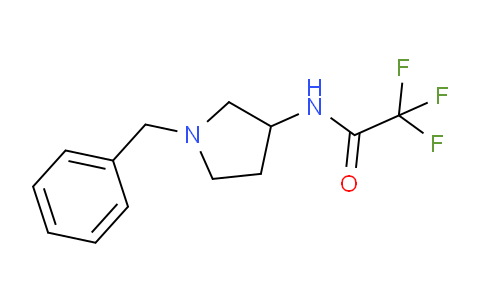 CAS No. 115445-23-3, N-(1-Benzylpyrrolidin-3-yl)-2,2,2-trifluoroacetamide