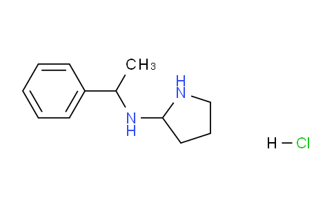 CAS No. 31788-84-8, N-(1-Phenylethyl)pyrrolidin-2-amine hydrochloride