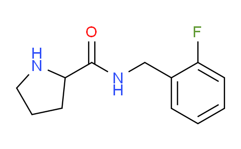 CAS No. 1464015-28-8, N-(2-Fluorobenzyl)pyrrolidine-2-carboxamide