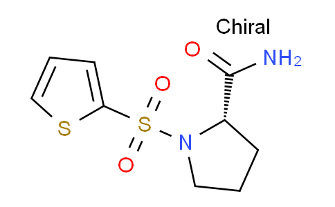 CAS No. 1089663-51-3, N-(2-Thiophenesulfonyl)-L-prolinamide