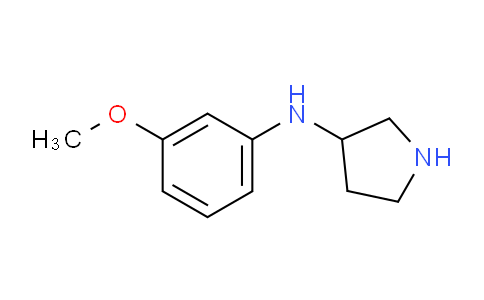 CAS No. 886506-01-0, N-(3-Methoxyphenyl)pyrrolidin-3-amine
