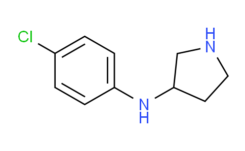 CAS No. 356558-33-3, N-(4-Chlorophenyl)pyrrolidin-3-amine