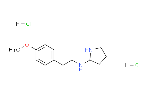 CAS No. 1185165-48-3, N-(4-Methoxyphenethyl)pyrrolidin-2-amine dihydrochloride