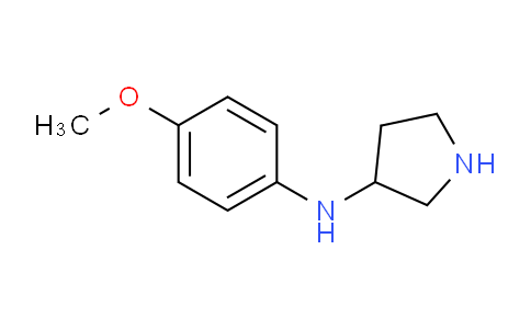 CAS No. 886506-09-8, N-(4-Methoxyphenyl)pyrrolidin-3-amine