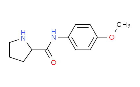 CAS No. 1163686-79-0, N-(4-Methoxyphenyl)pyrrolidine-2-carboxamide