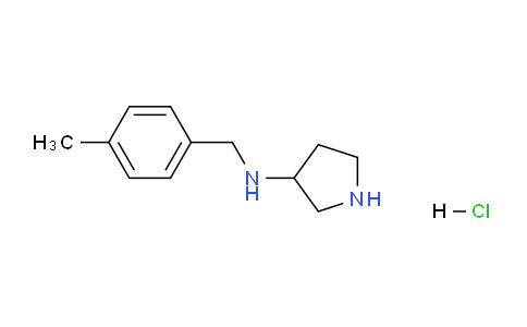 CAS No. 1353973-80-4, N-(4-Methylbenzyl)pyrrolidin-3-amine hydrochloride