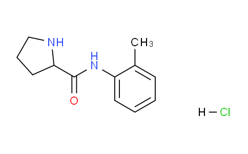 CAS No. 1219100-62-5, N-(o-Tolyl)pyrrolidine-2-carboxamide hydrochloride