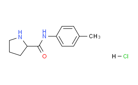 CAS No. 1236257-25-2, N-(p-Tolyl)pyrrolidine-2-carboxamide hydrochloride
