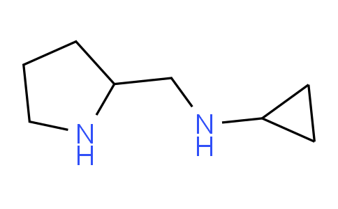 CAS No. 1226215-03-7, N-(Pyrrolidin-2-ylmethyl)cyclopropanamine