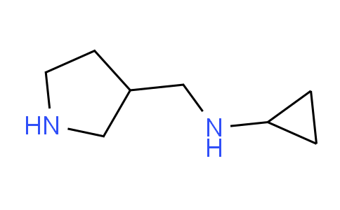 CAS No. 91187-89-2, N-(Pyrrolidin-3-ylmethyl)cyclopropanamine