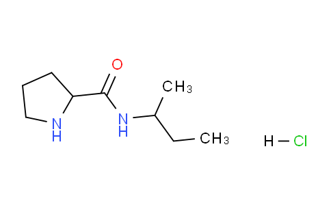 CAS No. 1236255-05-2, N-(sec-Butyl)pyrrolidine-2-carboxamide hydrochloride
