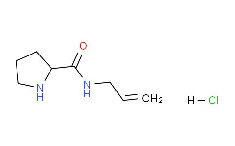 CAS No. 1236254-98-0, N-Allylpyrrolidine-2-carboxamide hydrochloride