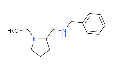 CAS No. 62756-18-7, N-Benzyl-1-(1-ethylpyrrolidin-2-yl)methanamine