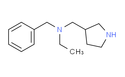 CAS No. 1220176-25-9, N-Benzyl-N-(pyrrolidin-3-ylmethyl)ethanamine