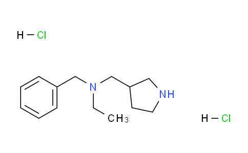 CAS No. 1220027-17-7, N-Benzyl-N-(pyrrolidin-3-ylmethyl)ethanamine dihydrochloride
