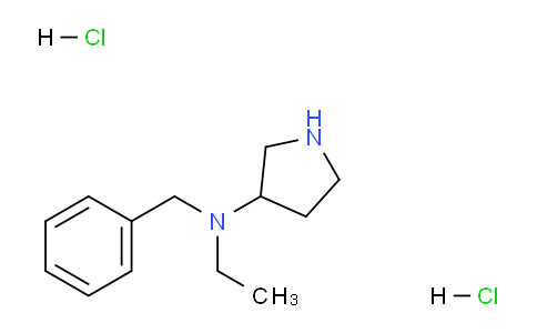 CAS No. 1220038-36-7, N-Benzyl-N-ethylpyrrolidin-3-amine dihydrochloride