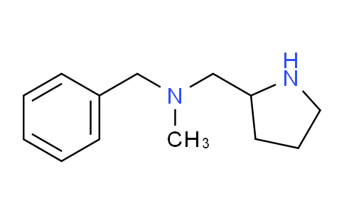 CAS No. 1021236-58-7, N-Benzyl-N-methyl-1-(pyrrolidin-2-yl)methanamine