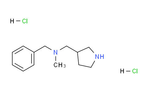 CAS No. 1219960-35-6, N-Benzyl-N-methyl-1-(pyrrolidin-3-yl)methanamine dihydrochloride