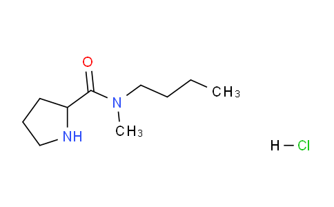 CAS No. 1236263-39-0, N-Butyl-N-methylpyrrolidine-2-carboxamide hydrochloride