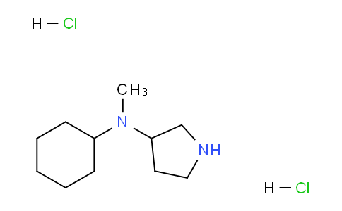 CAS No. 1219957-33-1, N-Cyclohexyl-N-methylpyrrolidin-3-amine dihydrochloride