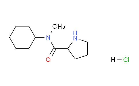 CAS No. 1236266-49-1, N-Cyclohexyl-N-methylpyrrolidine-2-carboxamide hydrochloride