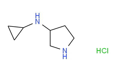 CAS No. 1396762-12-1, N-Cyclopropylpyrrolidin-3-amine hydrochloride
