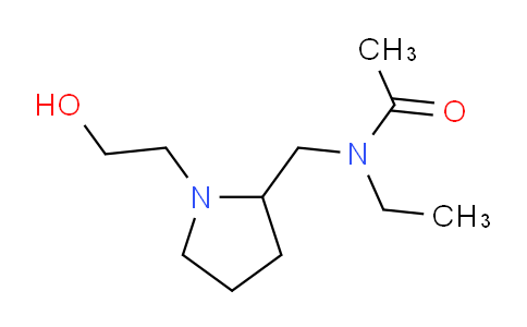 CAS No. 1353945-24-0, N-Ethyl-N-((1-(2-hydroxyethyl)pyrrolidin-2-yl)methyl)acetamide