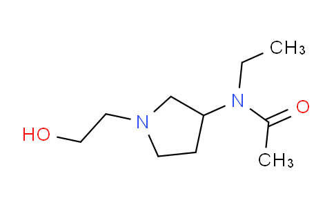 CAS No. 1353955-70-0, N-Ethyl-N-(1-(2-hydroxyethyl)pyrrolidin-3-yl)acetamide