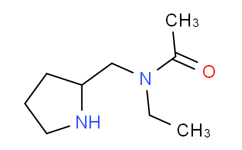 CAS No. 1353973-89-3, N-Ethyl-N-(pyrrolidin-2-ylmethyl)acetamide