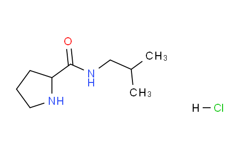 CAS No. 1236255-06-3, N-Isobutylpyrrolidine-2-carboxamide hydrochloride